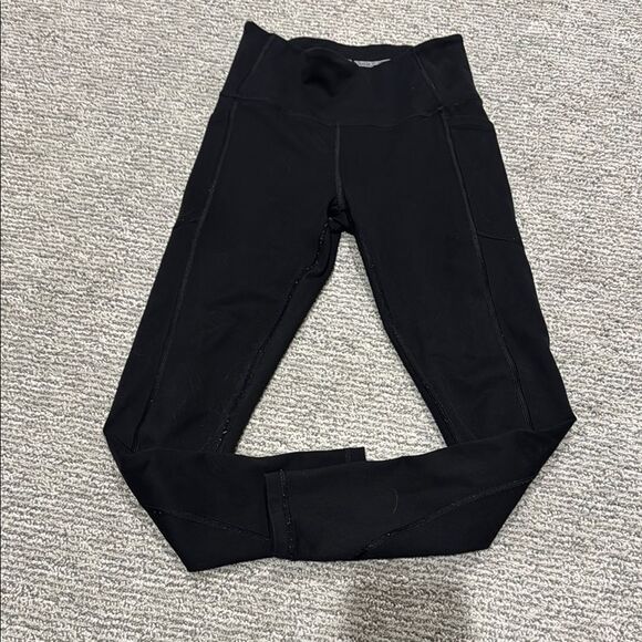 Victoria's Secret Black Leggings with Elastic Waistband - Picture 1 of 2